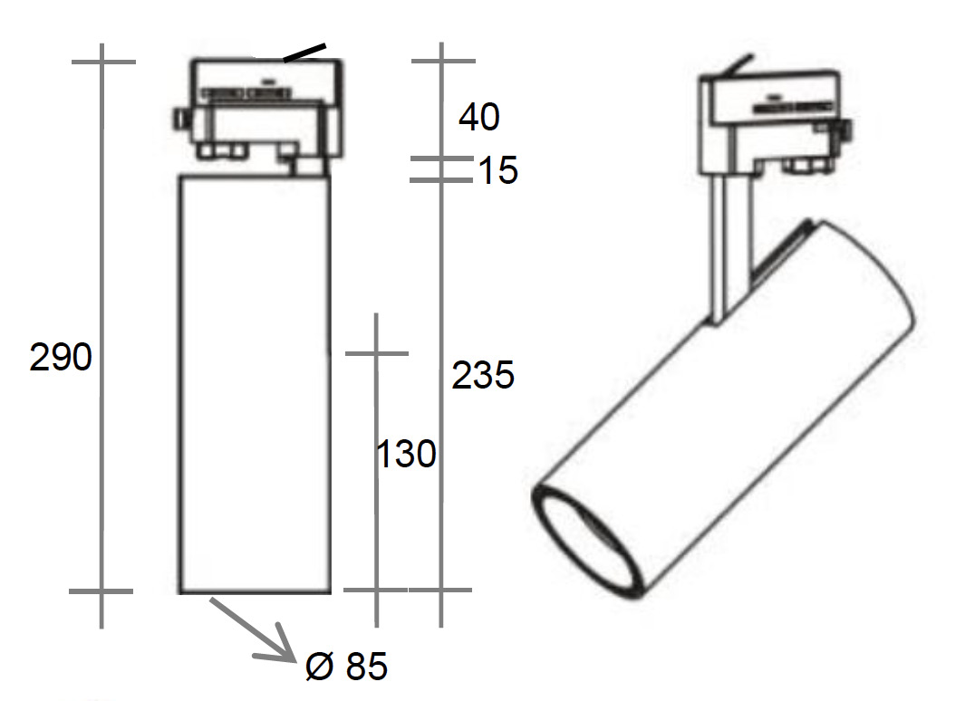 3Phasenschienenstrahler 