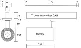 3Phasenschienenstrahler - DALI intrac